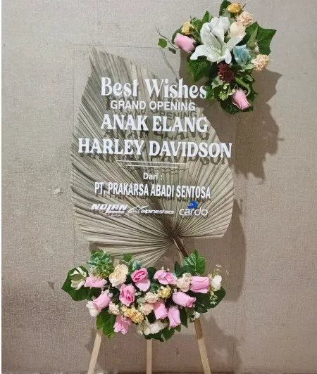 Papan Akrilik Ucapan Grand Opening Buton